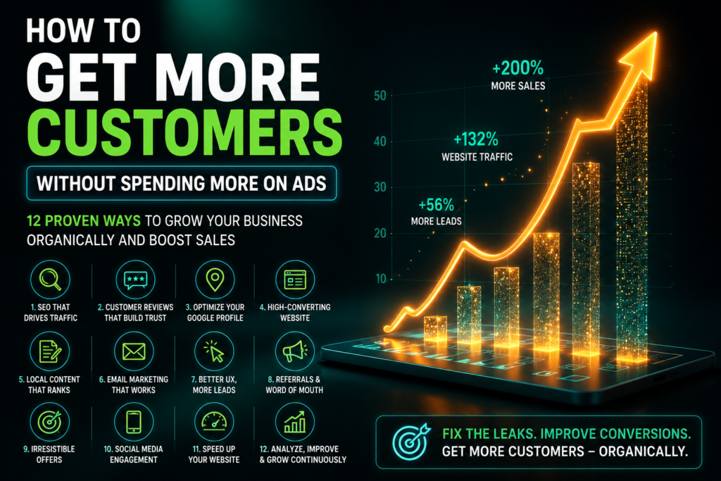 how to get more customers